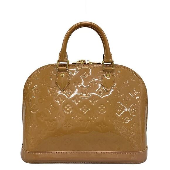 Louis Vuitton Monogram Vernis Alma PM M91583 Rose Verre Leather - Picture 3 of 15